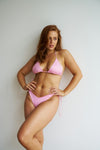 Ashley Diamante Bikini Pink