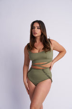 Kehlani High Waist Bottom Green