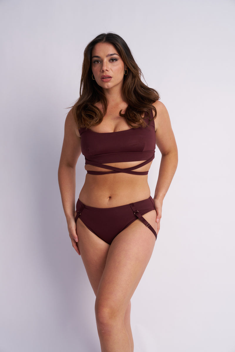 Kehlani Low Waist Bottom Recycled Cacao