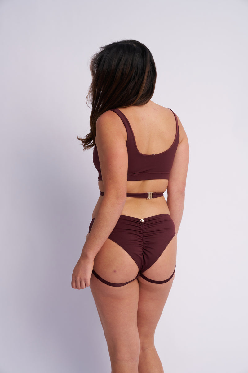 Kehlani Low Waist Bottom Recycled Cacao
