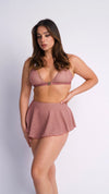 Follow Me Bra Rose Gold Shimmer