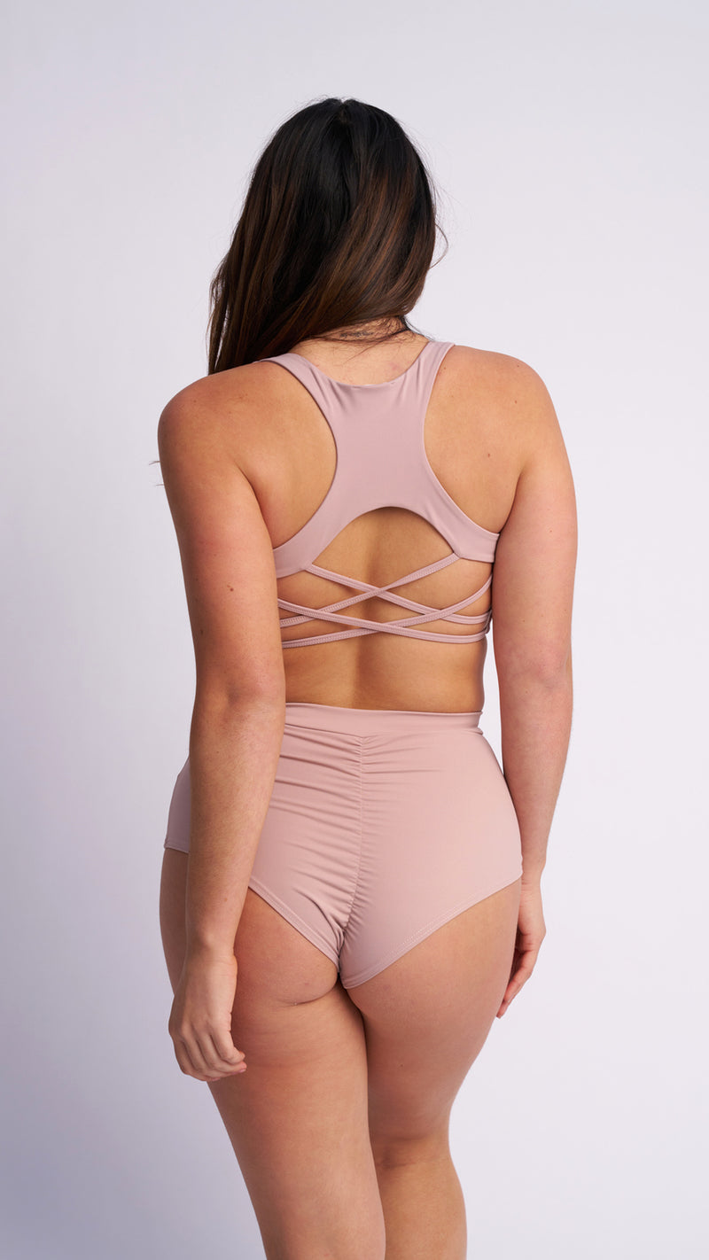 Bridget Strappy Top Taupe