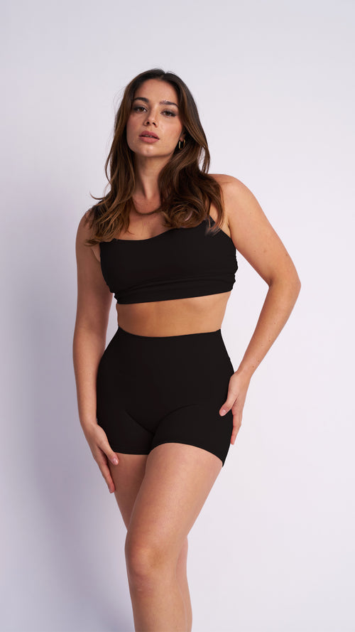 Scrunch Bike Shorts Black