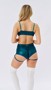 May Christmas Top Teal