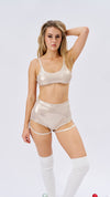 May Christmas Top Gold
