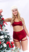 May Christmas Top Red