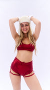May Christmas Top Red