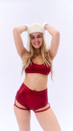 May Christmas Top Red