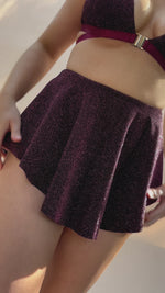 Free Flow High Waist Shorts Coral Shimmer