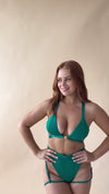 Follow Me Bra Green