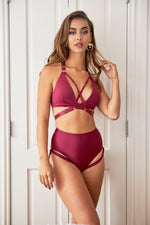 Blaire Bottom - Adjustable Garter High Waist Bottom Recycled