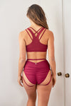 Blaire Bottom - Adjustable Garter High Waist Bottom Recycled