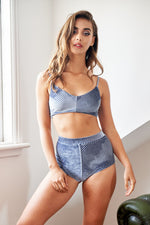 Lana High Waist - Velvet High Waist Bottoms