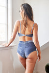 Lana High Waist - Velvet High Waist Bottoms
